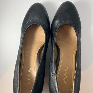 Black Wedge Shoes - Vionic